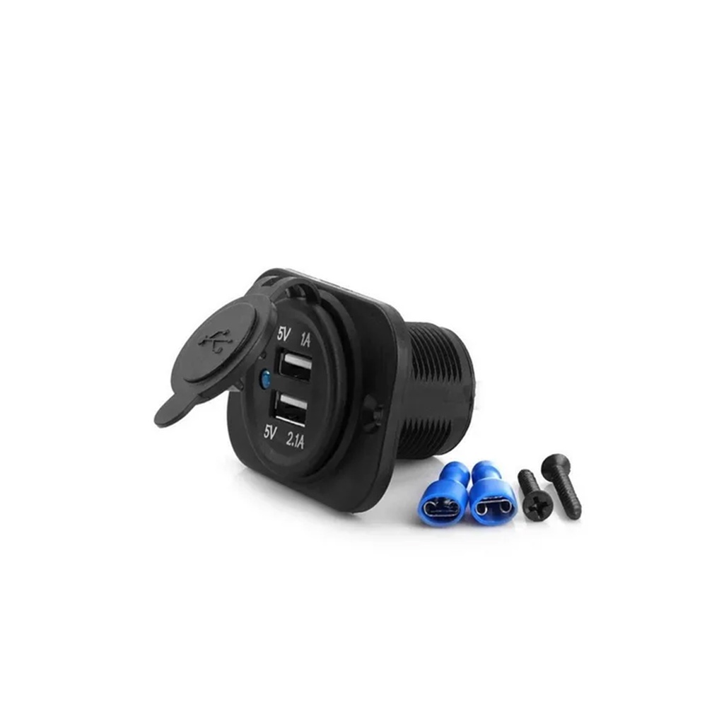 ADAP DOBLE PUERTO USB P/ATORN 