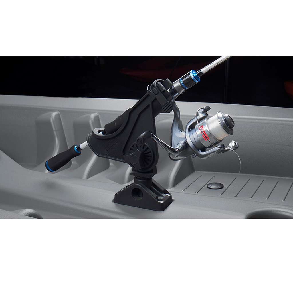 Posacaña Posa Caña Portacaña Giratorio Con Base Kayak Lancha