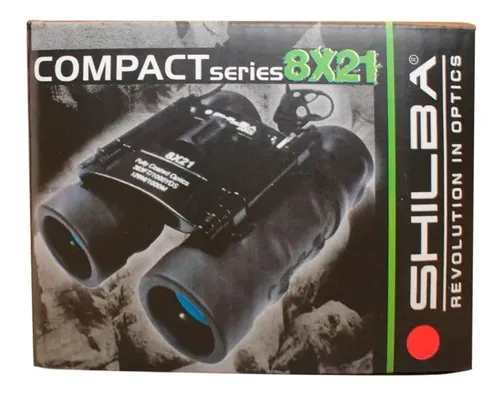 Binocular Shilba Compact Series 8x21 Diseño Japones C/ Funda