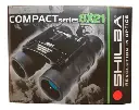 Binocular Shilba Compact Series 8x21 Diseño Japones C/ Funda