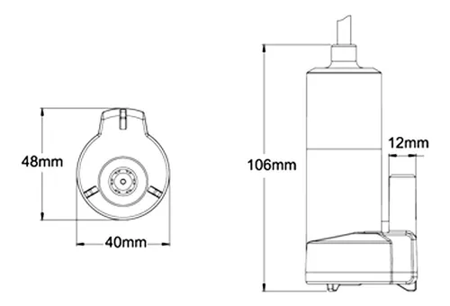 Bomba Para Bidón Sumergible 12v Torque Marine