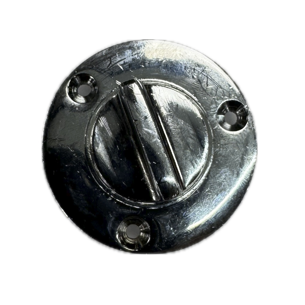 TAPON DE ACHIQUE BRONCE CROMADO COMPLETO