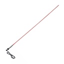 Antena Latigo Camion Cuatri Jeep 4x4 Nautica 2 Metros Roja