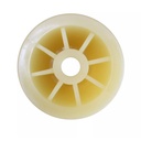 Rodillo, goma, tope - Heavy Duty - rodillo doble cono para proa, de 3", en PVC