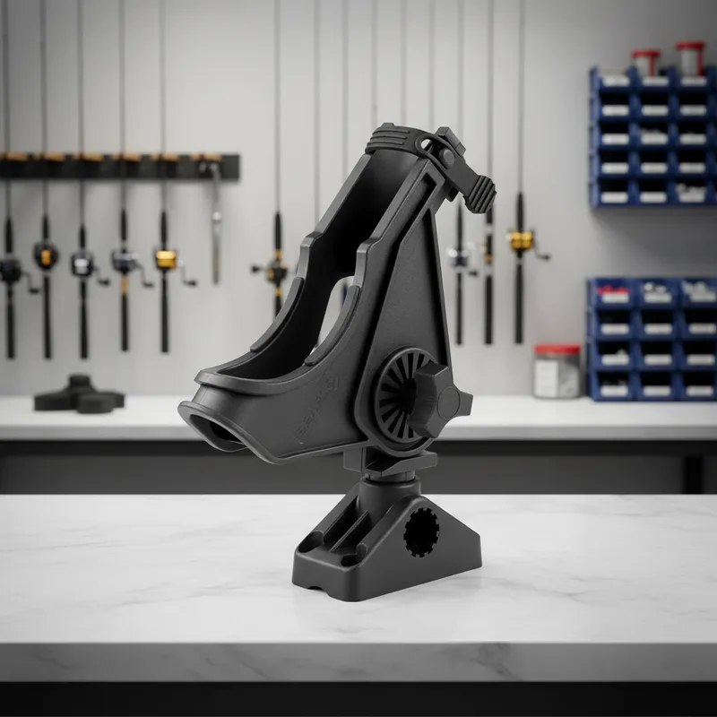 Posacaña Posa Caña Portacaña Giratorio Con Base Kayak Lancha