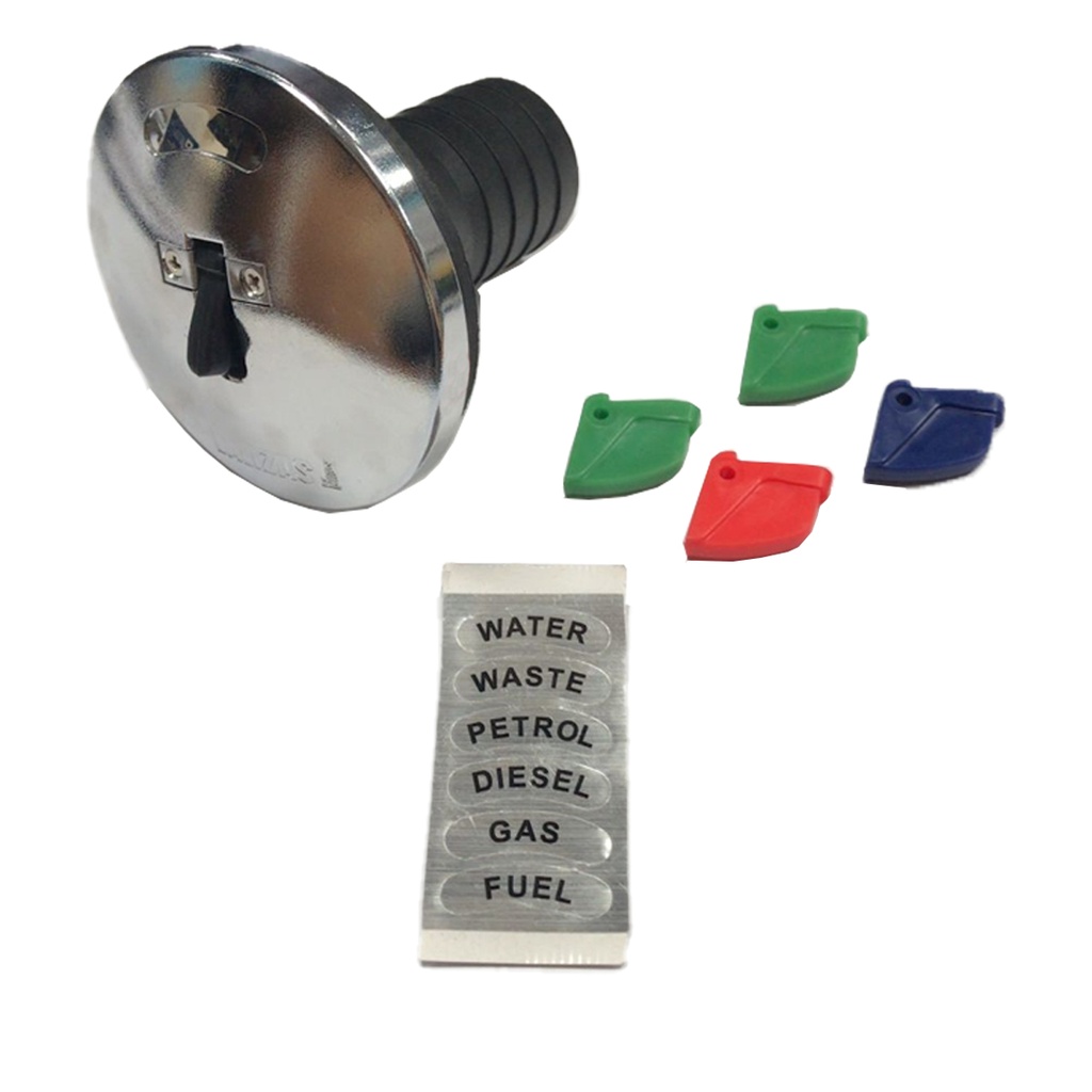 Tapa Tanque Universal Cromada Lalizas 38mm Lancha