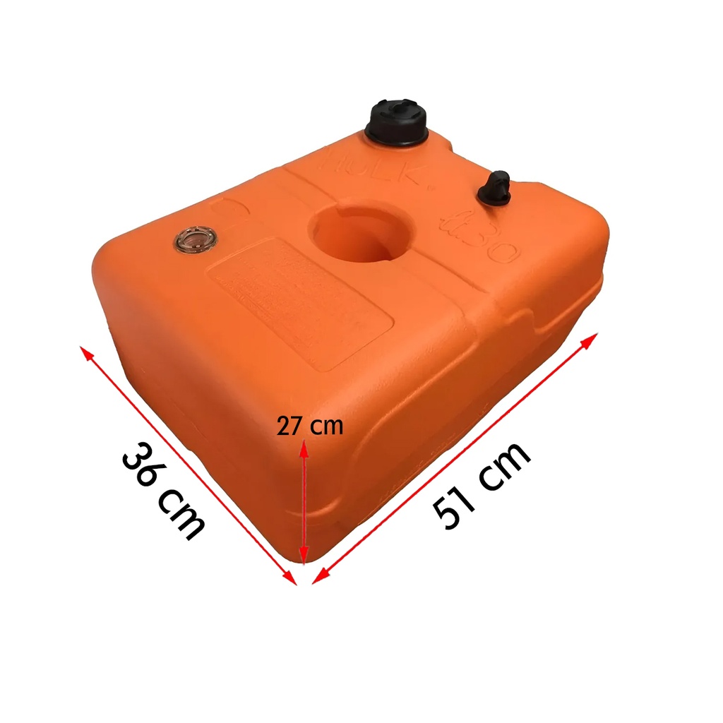 Tanque De Combustible 30 Lts Hulk Nautica Barco Lancha