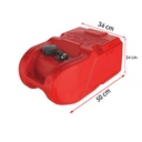 Tanque De Combustible Náutico 24 Litros Con Indicador Nivel