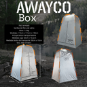 Carpa Awayco Para Baño Portátil Ducha Vestidor Box