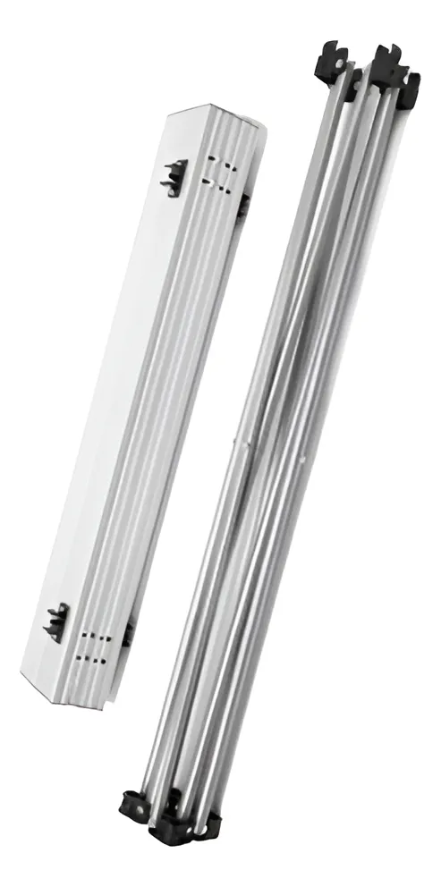 Mesa de Aluminio Plateado