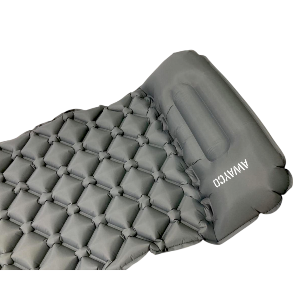 Colchoneta Inflable Awayco Camping Almohada Ultra Liviana 