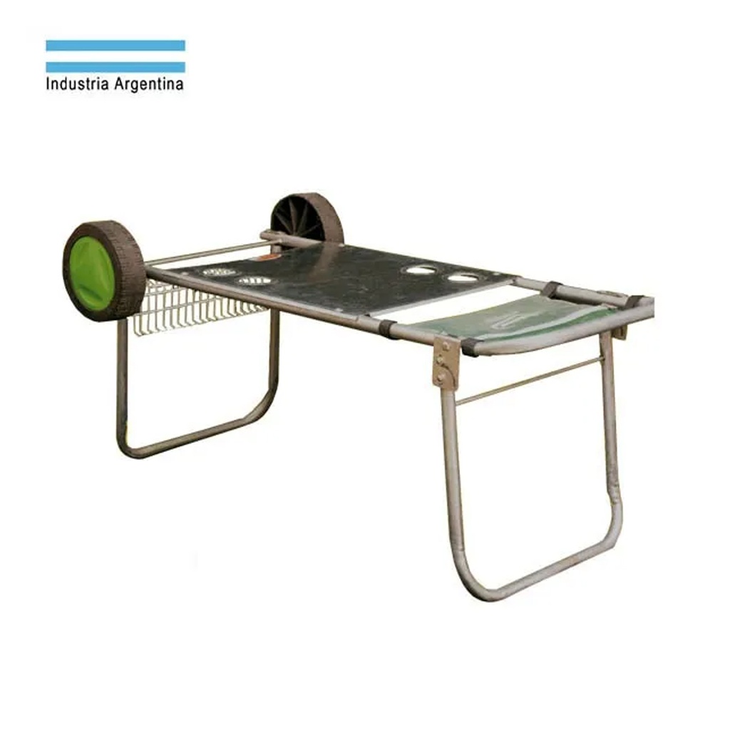 Carrito Playero Porta Reposera Sombrilla Nacional Outlet