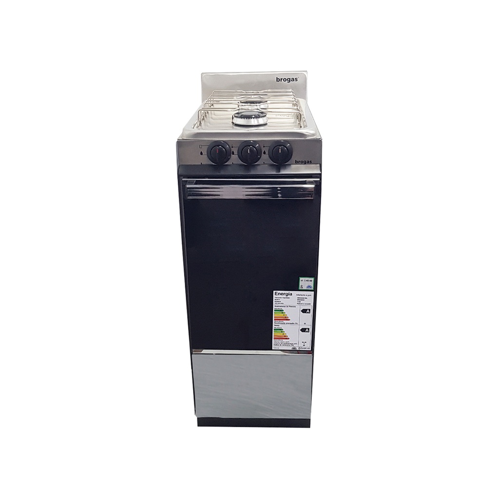 Cocina Sobre Mesada 2 Hornallas Horno G/ Envasado Brogas