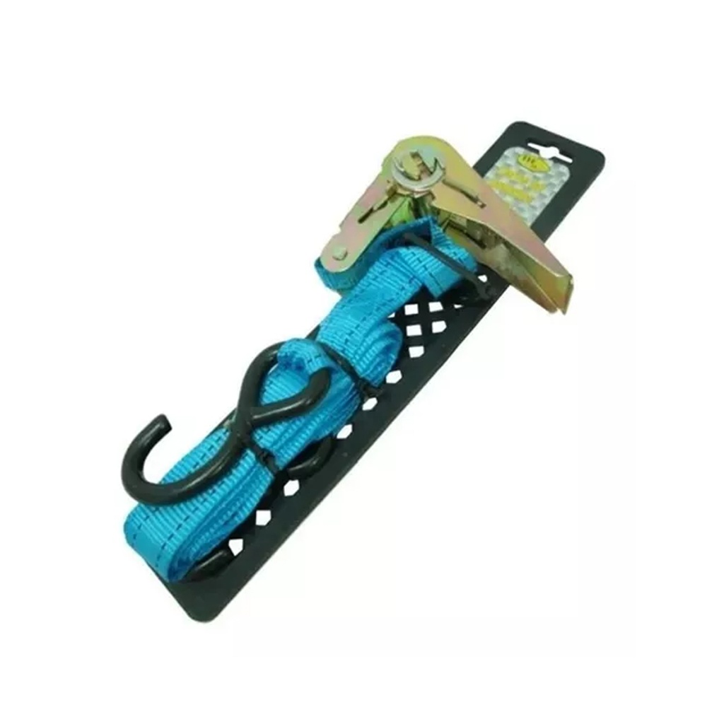 Cinta De Amarre Con Crique 4,5 M X 2,54cm Reforzada Equipaje