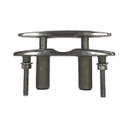 Cornamusa para embutir de 160mm Acero Inox.