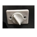 Tapon de Achique con plastico blanco y oring de goma