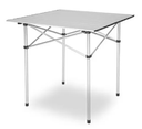 Mesa Enrollable Camping  70x70x70 Cm Aluminio