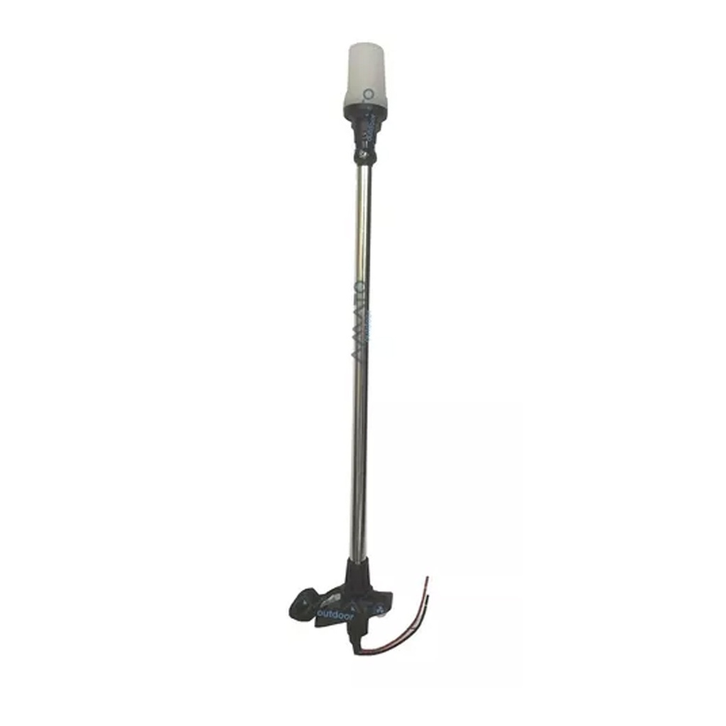 Luz Mástil Desmontable Con Base Cabeza Articulada 