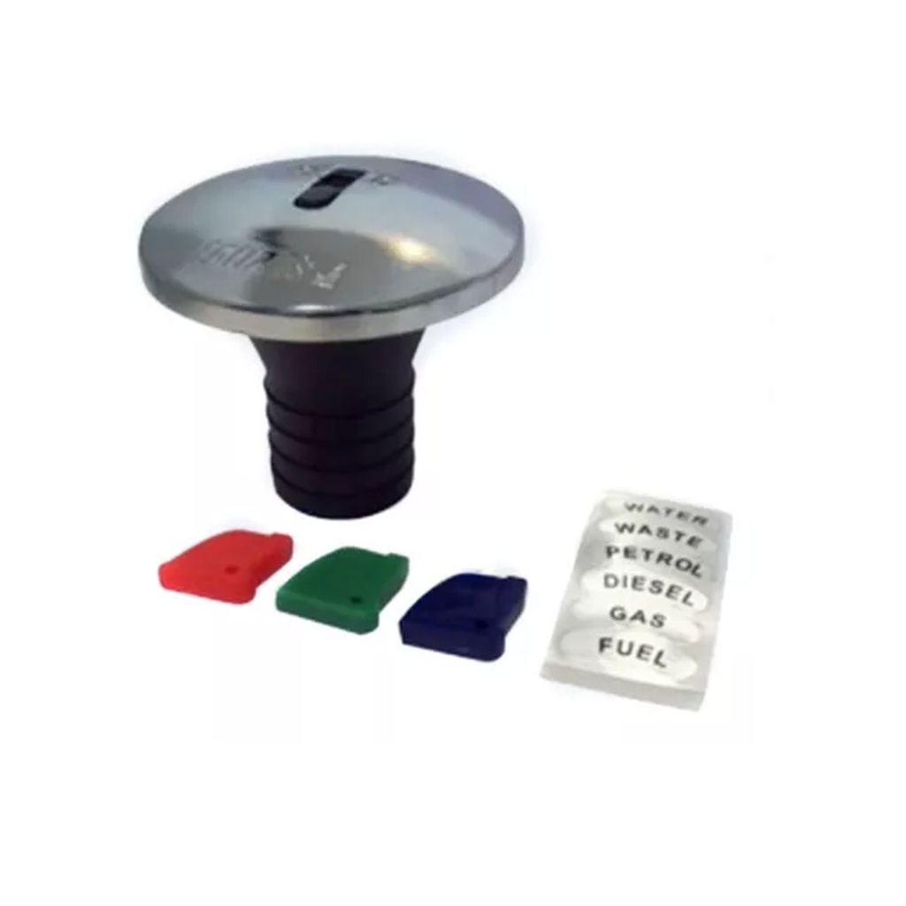 Tapa Tanque Universal Cromada Lalizas 38mm Lancha