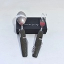 Cubiertos Camping Set Cortapluma Multifunción Yk06