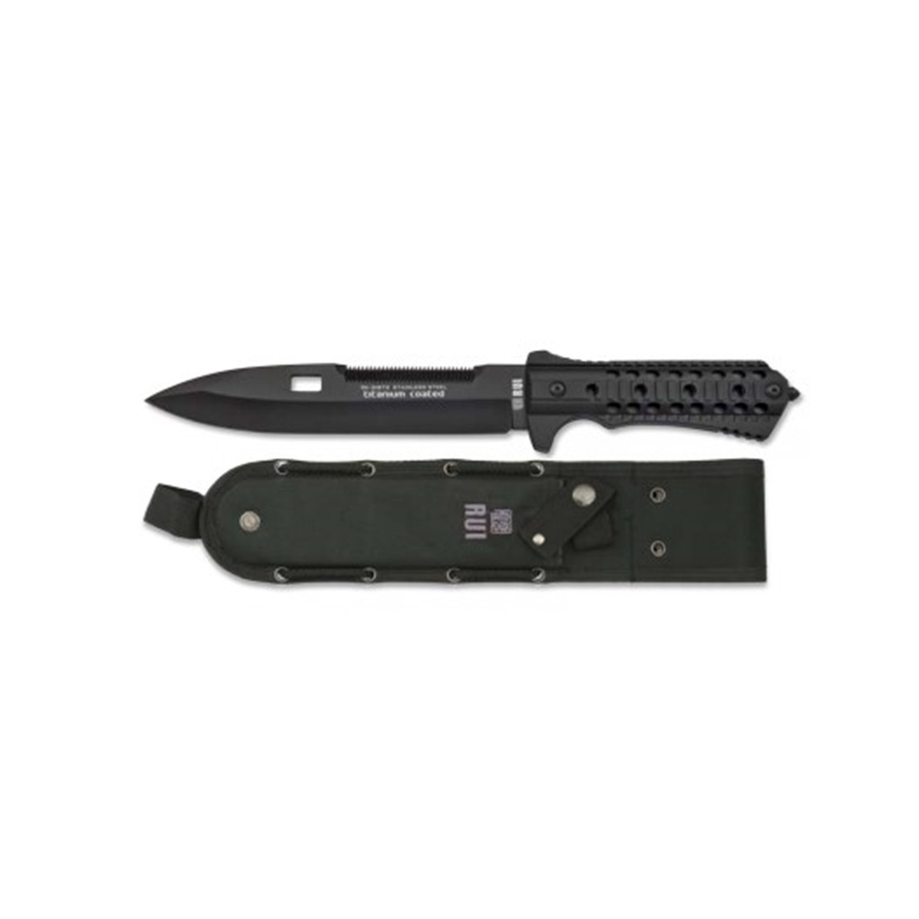Rui Cuchillo Tactica Negro Titanium 17,9cm 31872
