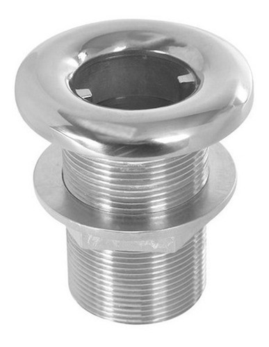 Toma De Agua 1/2´ 12 Mm Acero Inox  Pasa Casco 