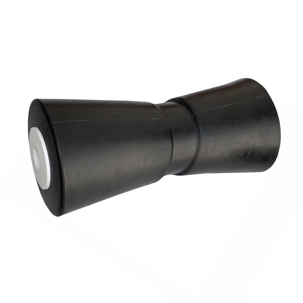 Rodillo De Goma Doble Cono Buje Plástico 200x80mm