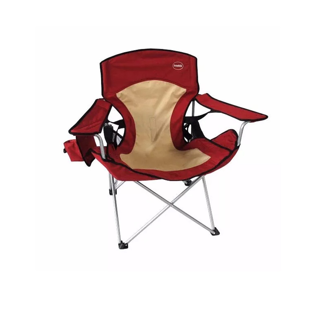 Silla Sillon Plegable Camping Director Bamboo Con Ajuste Lumbar