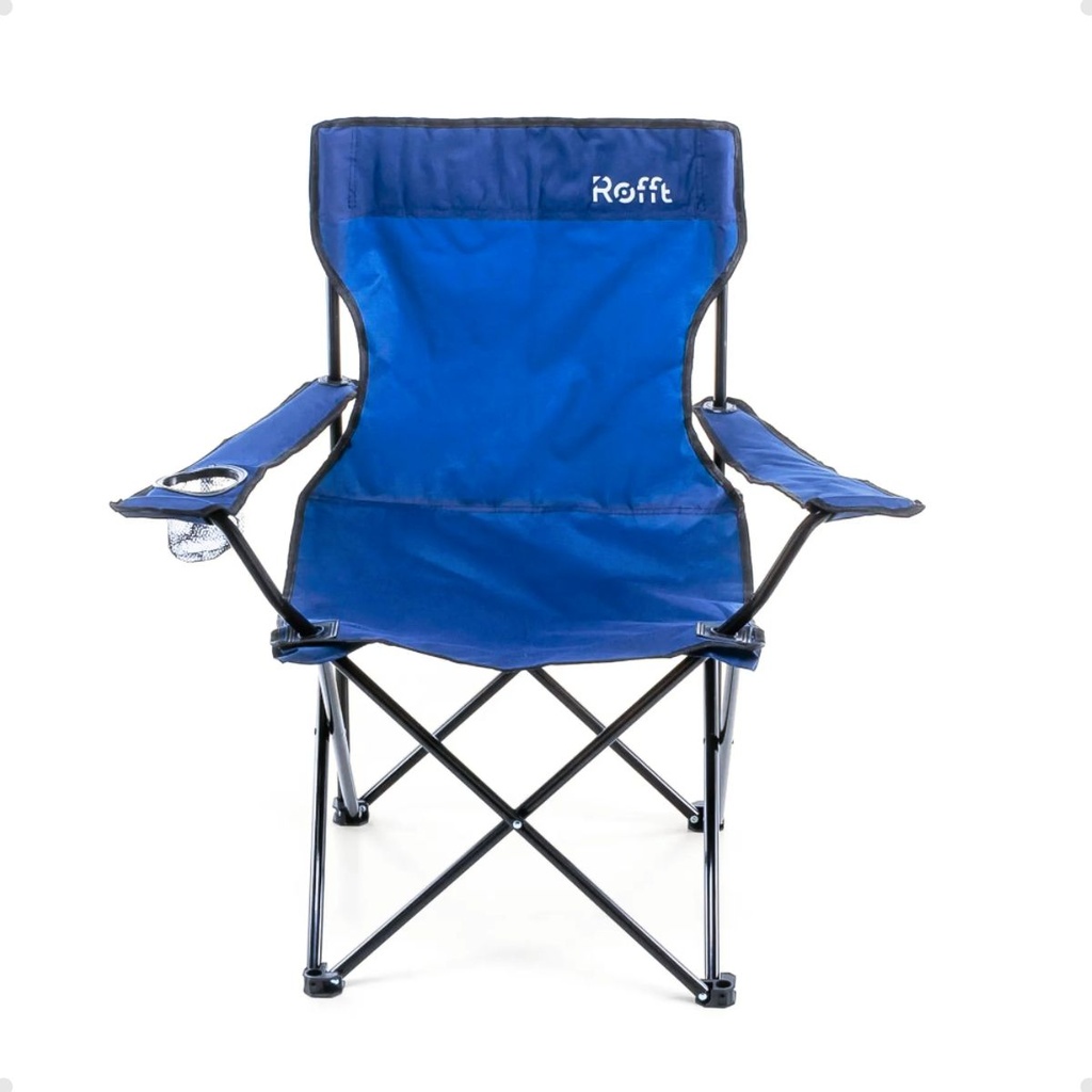 Silla Sillon Director Plegable Azul