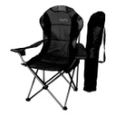 Silla Sillon Plegable Camping Director Reforzado Negro