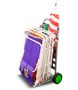 Carrito Playero Porta Reposera Sombrilla Nacional Outlet