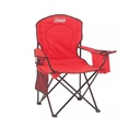 Silla Sillon Plegable Camping Coleman Director Reforzada 148 Kg C/enfriadora
