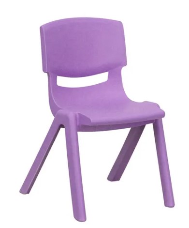 Sillita Plástica Apilable Silla Niños