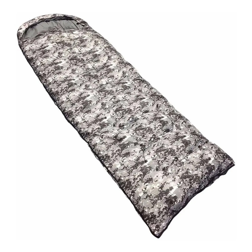 Bolsa De Dormir Con Capucha Camo Pixel Ntk Viper - Rango Térmico  5°c