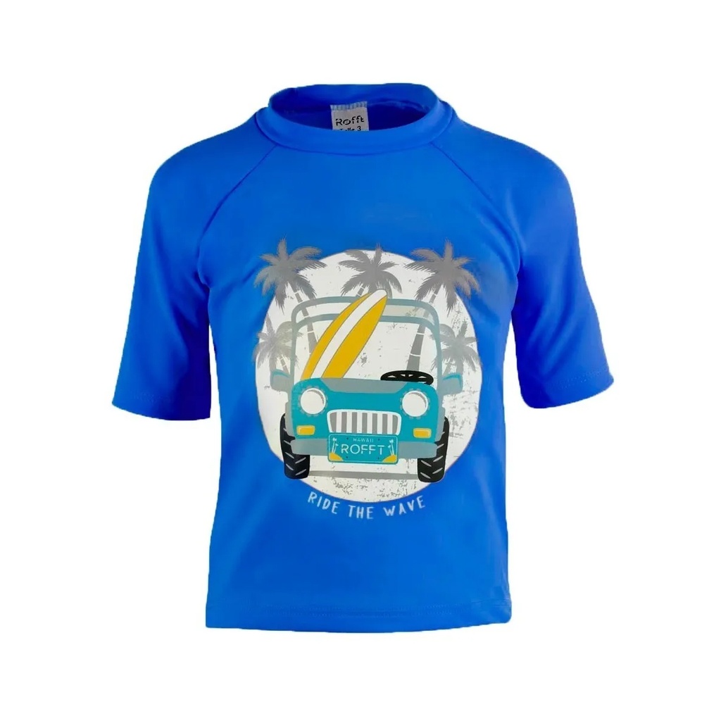 ROFFT REMERA KIDS FILTRO UV Jeep Azul T1