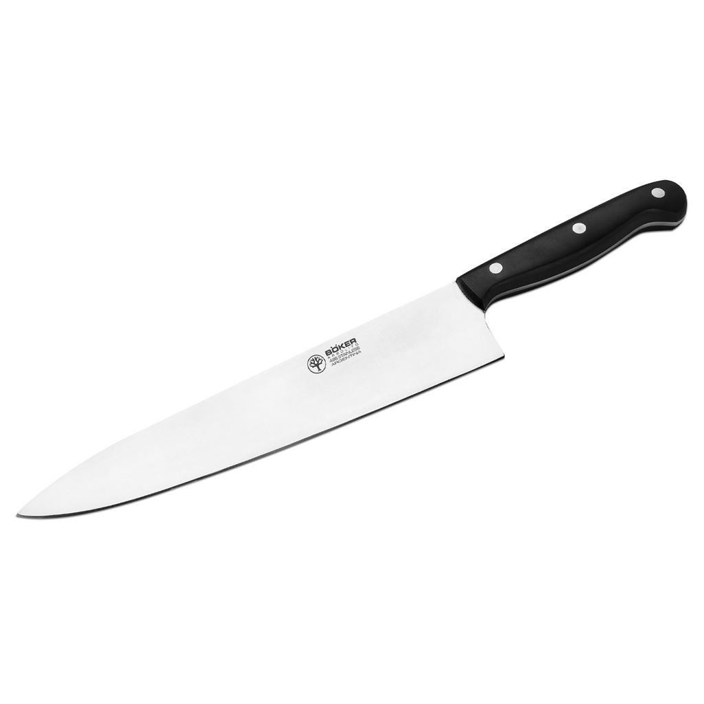 CHEF I hoja de  25,5cm. Largo total 38,5cm.