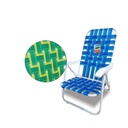 Reposera Silla Baja 6 Posiciones Caño 7/8" 1063