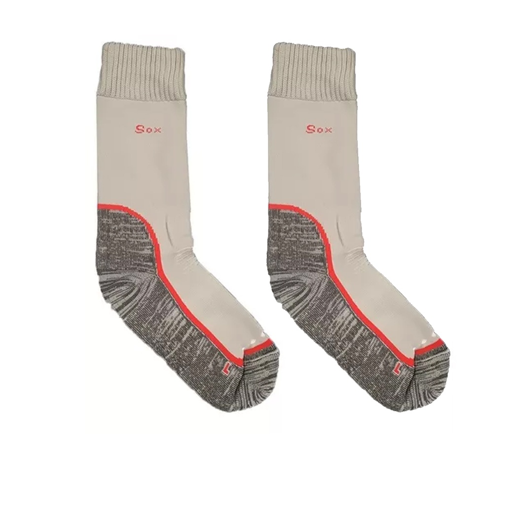 Medias Sox Extreme Talle L Gris Rojo