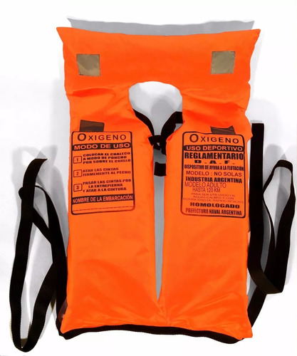 Salvavidas Poncho Reglamentario Niño Pna Daf