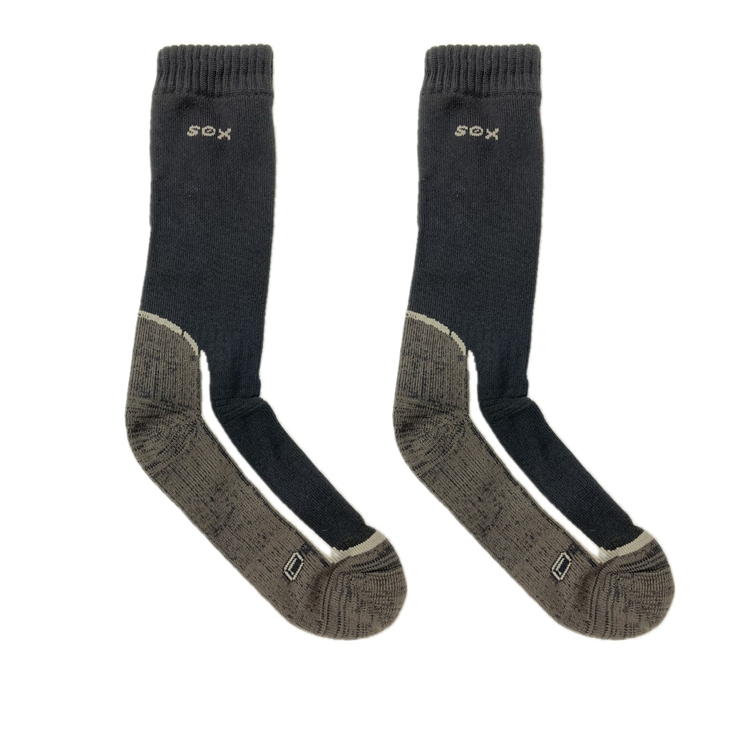 Medias Sox Extreme Talle L Negro Gris