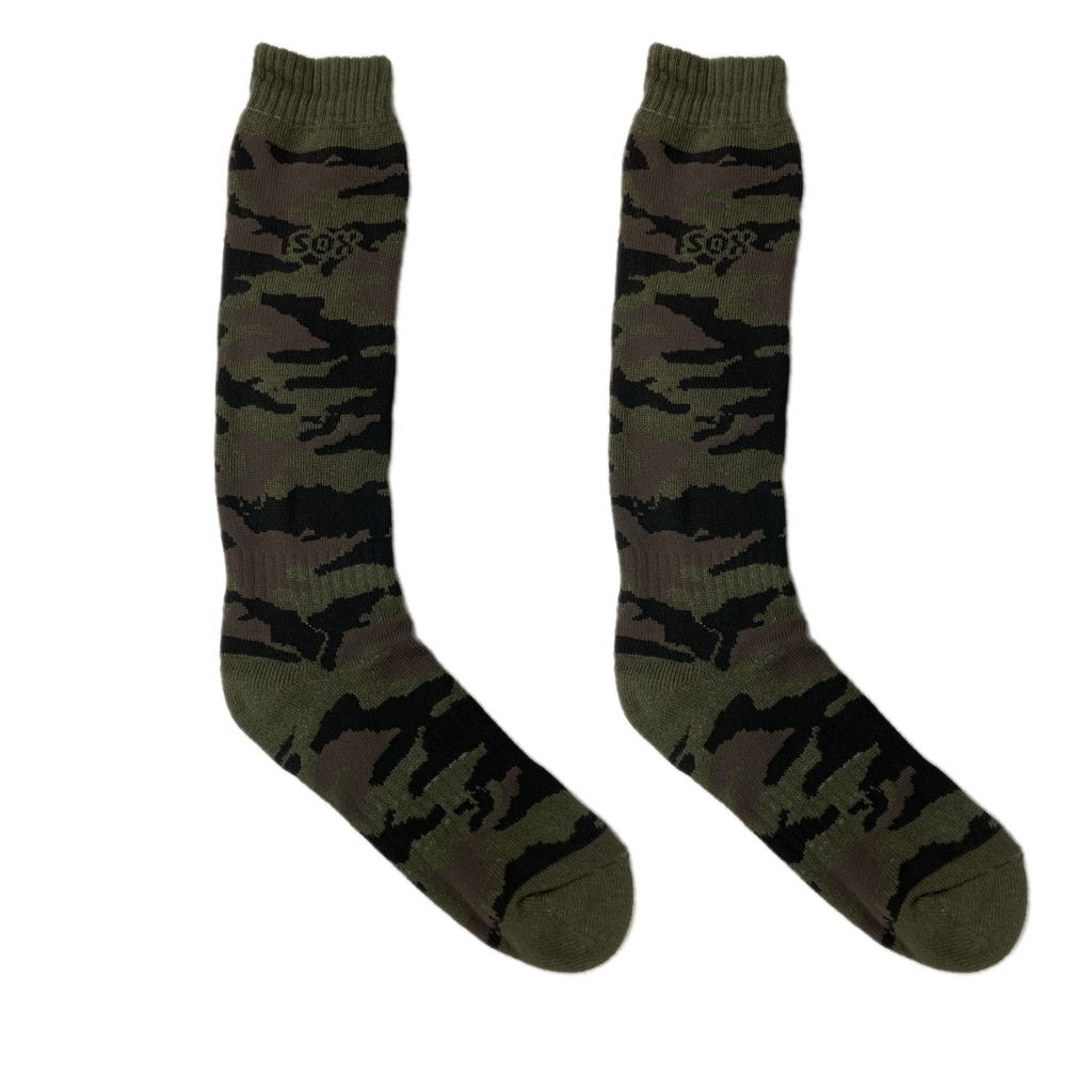 Medias Termicas Camuflada Outdoor Algodon Linea Tecnologica