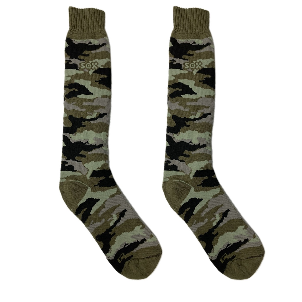 Medias Termicas Camuflada Outdoor Algodon Linea Tecnologica