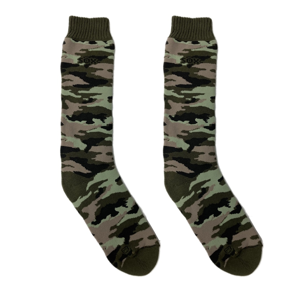 Medias Termicas Camuflada Outdoor Algodon Linea Tecnologica
