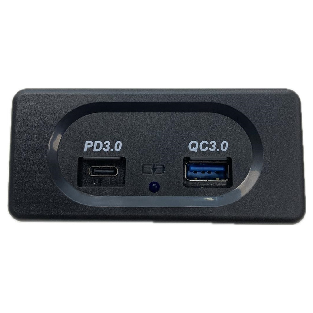 Toma Usb + Cargador Celular 12v Para Auto Lancha Motorhome