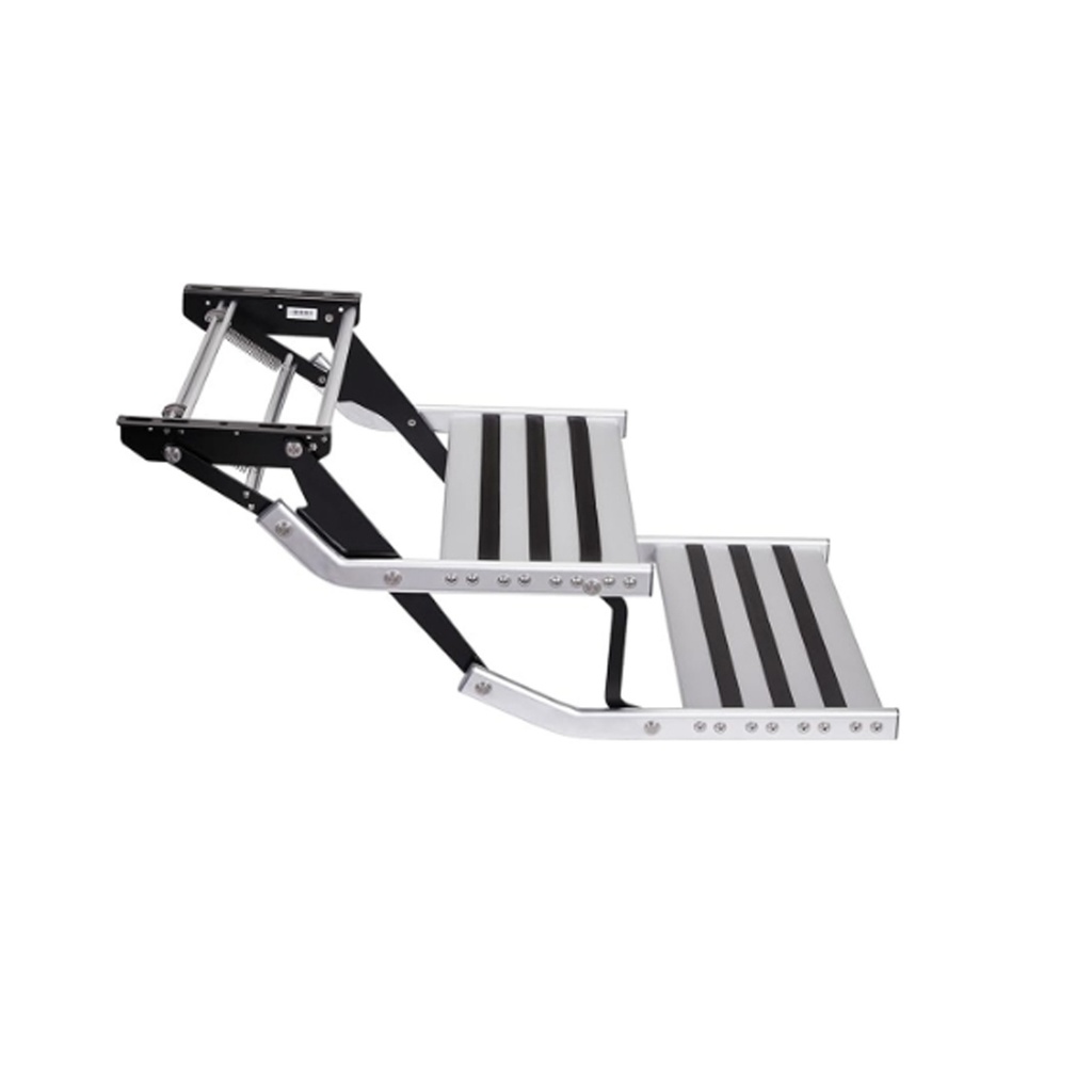 Escalon Rebatible Doble Para Casa Rodante Motorhome Sprinter