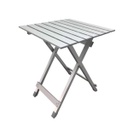 Mesa Camping Aluminio Waterdog Plegable 70x70x70 Cm