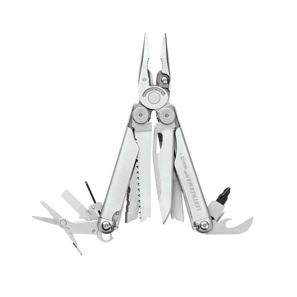 Pinza Multifuncion Leatherman Wave Plus Cortaplumas 18f