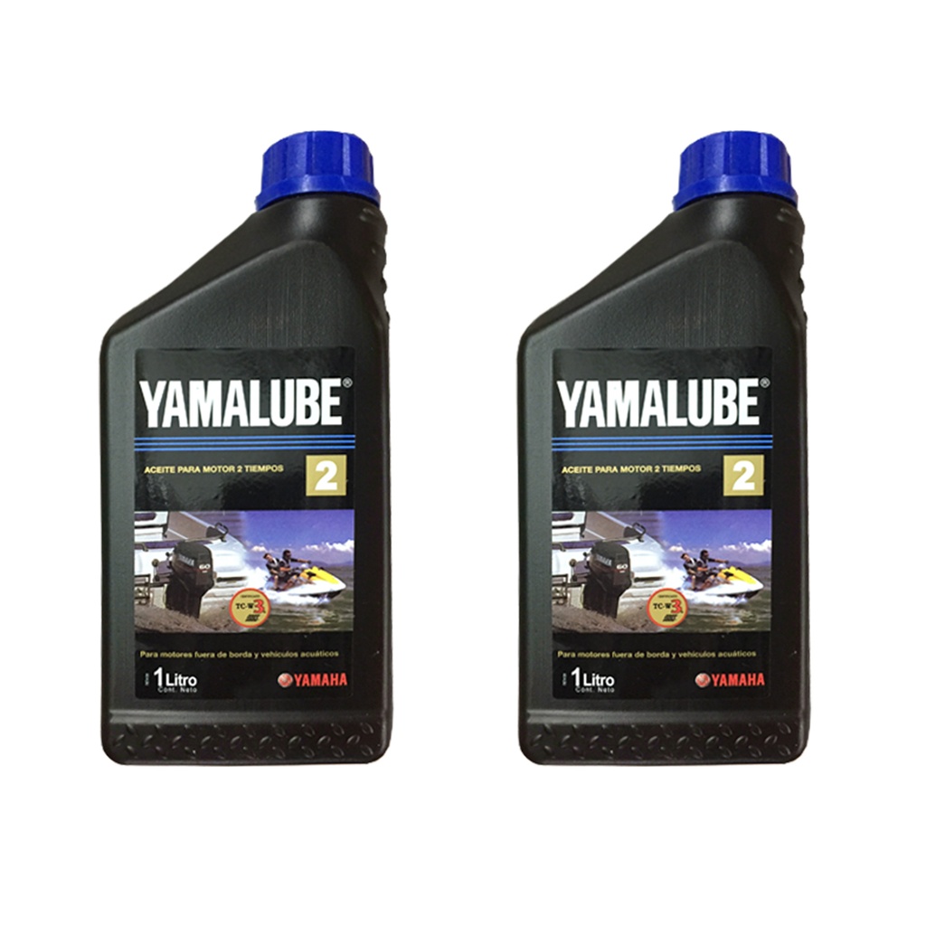 Aceite 2t Original Yamaha Yamalube Tc-w3 Botella X2 Unidades