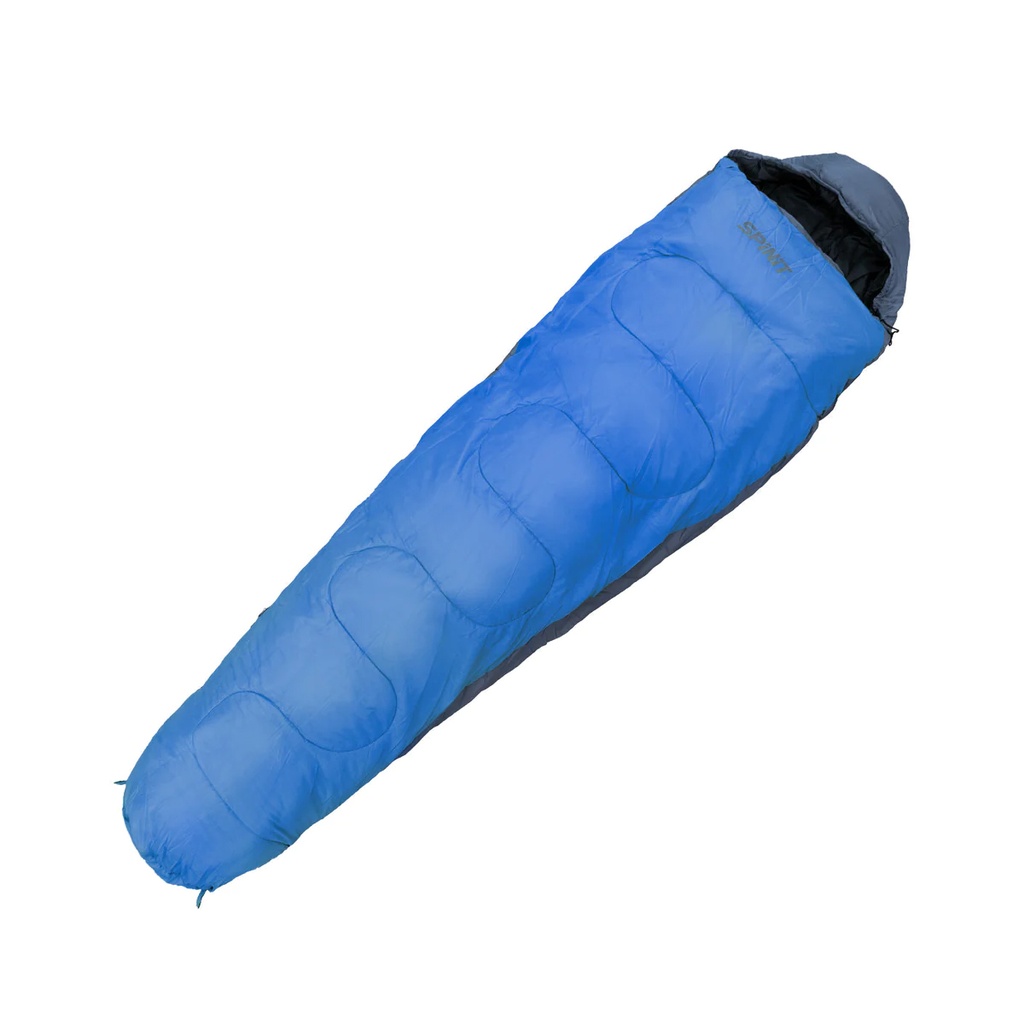 Bolsa De Dormir Spinit Momia 250 Azul - Rango Térmico 5°C