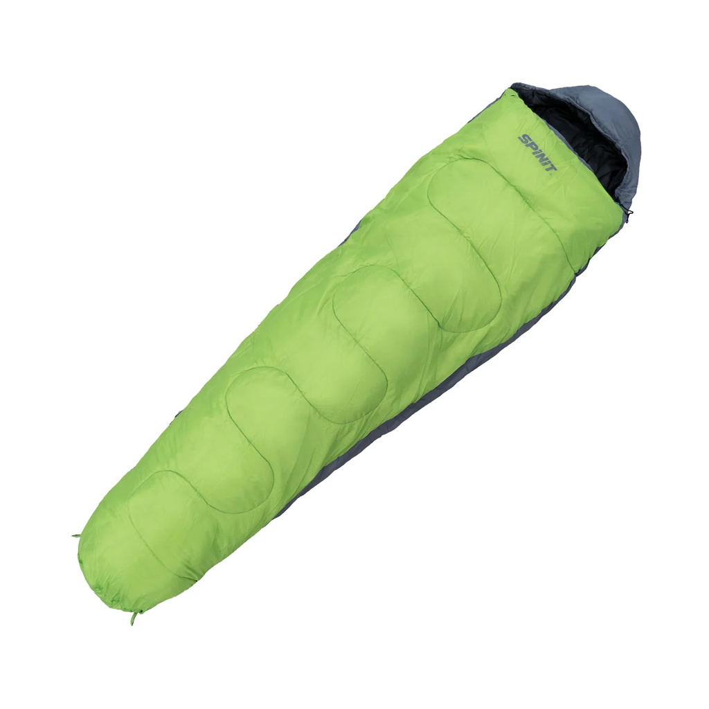 Bolsa De Dormir Spinit Momia 250 Verde - Rango Térmico 5°C